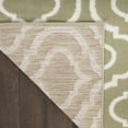 thumbnail image 5 of Nourison Jubilant Trellis Olive 2'3" x 7'3" Area Rug, (2x7), 5 of 7