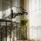 thumbnail image 1 of CaiYueKe Heavy Duty Rustproof Hanging Bracket Hook for Outdoor Plants Bird Feeders Wind Chimes Lanterns Garden Patio Balcony Decoration Wall Mount Iron Support, 1 of 7