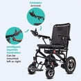 thumbnail image 3 of ActiWe WX7000 Electric Wheelchairs for Adults-Only 40 lb-  Lightweight Foldable All Terrain Motorized Wheelchair for Adults- Portable Folding Power Wheel Chair for Seniors - Silla de Ruedas Electrica, 3 of 7