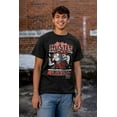 thumbnail image 4 of Popeye Let Your Hustle Do The Talking Men's Graphic T Shirt Tees Brisco Brands S, 4 of 5