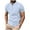 Light Blue, variant on Men's Fashion Button T-Shirt Everyday Henley Summer Casual Tops Solid Color Outdoor Trend Short Sleeve