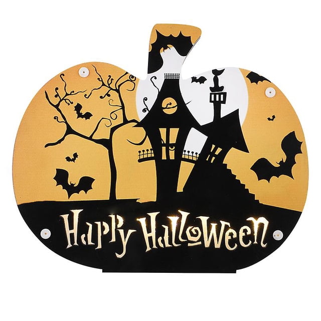1 Uds. Adorno Led de calabaza para decoraciones de Halloween