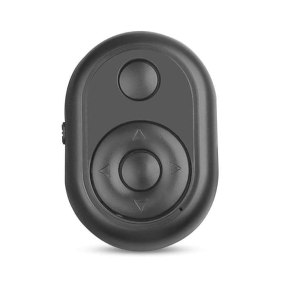 Remote Shutter Clicker Wireless Bluetooth Selfie Button Black Trigger