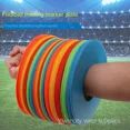 thumbnail image 4 of 5 unidades de conos planos de fútbol, marcadores de entrenamiento de velocidad y agilidad para fútbol, baloncesto, deportes, ayudas indeformables, equipo portátil, 4 of 5