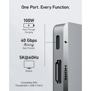 Anker USB C Hub for MacBook, Anker 547 USB-C Hub (7-in-2)