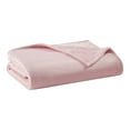 thumbnail image 1 of Couverture en Peluche en Tissu Polyester Ultra-Doux de 90 Po en Rose, 1 of 3