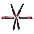 thumbnail image 3 of G-Force 6pt Harness Camlock Black SFI16.5 HNR, 3 of 3