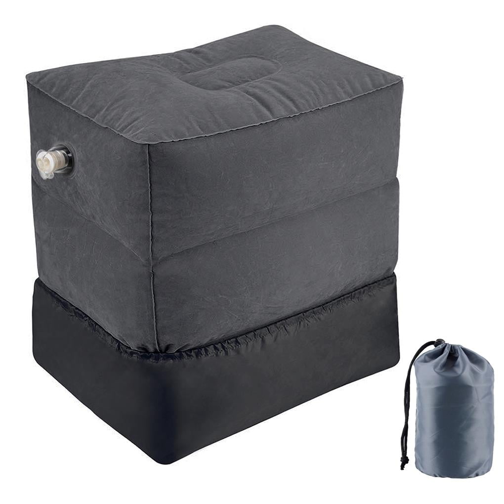 Inflatable Foot Pad Folding Car Inflatable Foot Pad Soft Travel