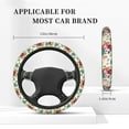 thumbnail image 5 of Balery Steering Wheel Covers Bird Butterfly Rose Elastic Skidproof Steering Wheel Protective Cover Case Fit Universal Auto Accessories Decor, 5 of 8