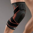 thumbnail image 1 of OUSITAID 1Pc Knee Brace Protective Soft Nylon Sweat Absorption Knee Stabilizer for Sports, 1 of 8