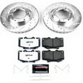thumbnail image 3 of PowerStop Front Z36 Truck & Tow Carbon-Fiber Ceramic Brake Pad and Drilled and Slotted Rotor Kit Fits: LEXUS TOYOTA Select Models K1154-36, 3 of 9