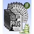 thumbnail image 6 of 100 Pairs Set Premium Under Eye Gel Pads for Eyelash Extension - Lint Free Patches with Vitamin C and Aloe Vera by Stacy Lash supplies and Beauty tools - Hydrogel Eye Pads - Skin Moisturizes, 6 of 11