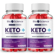 Bio Science Keto ACV Gummies, Maximum Strength, Original Powerful Formula (2 Pack)