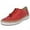 Red, variant on ZTTD Women's Fashion Fringe Hollow-Out Round Toe Slip On Shoes Flat With Sneakers