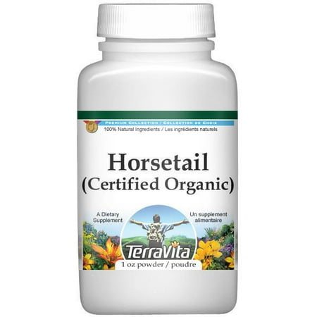 Horsetail (Shavegrass Silica) (Certified Organic) Powder (1 oz ZIN- 518604)