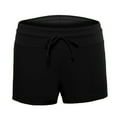 thumbnail image 6 of TEVEQ High Women Bottoms Swim Bikini Waist Shorts Briefs Ruch Swim Shorts Women Tummy Control Women's Board Shorts Swimswear Bottoms Tankini Swim Bathing Briefs Swim Board Shorts for Women Swimwear, 6 of 9