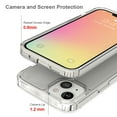 thumbnail image 6 of Xpm Case for Apple iPhone 13 (6.1") Hybrid Transparent Clear Acrylic Back Hard PC & TPU Full Protective Bumper Extra Shock-Absorb Cover for iPhone 13 - Clear, 6 of 8