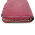 thumbnail image 4 of Pre-Owned Louis Vuitton M91597 MonogramVernis Long Wallet Rose Andian Dark Pink Based (Fair), 4 of 13