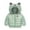Green, variant on KYAIGUO 9M-6T Girls Boys Winter Cartoon Down Outwears with Hoodie for Baby Toddler Padded Thicken Jackets Infant Zip up Warm Bear Ears Fleece Coats