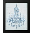 thumbnail image 2 of Harper, Ethan 15x18 Black Modern Framed Museum Art Print Titled - Chandelier Draft III, 2 of 5