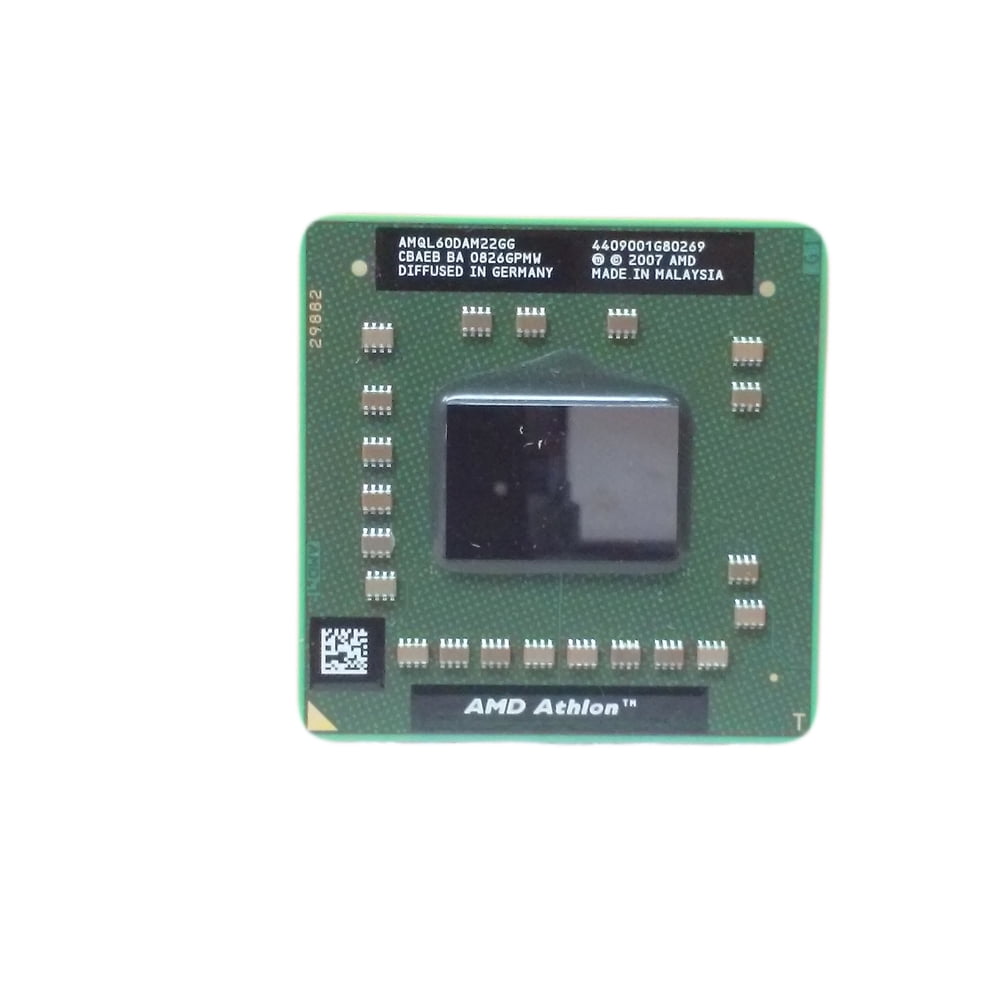 Refurbished AMD Athlon 64 X2 QL-60 1.9GHz Socket S1 Laptop CPU ...