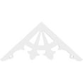 thumbnail image 2 of Ekena Millwork 48"W x 22"H x 1"P (11/12) Pitch Riley Architectural Grade PVC Gable Pediment, 2 of 5