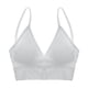 thumbnail image 1 of acolchado extraíble con cuello en V de nailon para mujer, cómodo, top corto Sunnimix Chaleco tipo bralette de algodón para mujer, 1 of 8