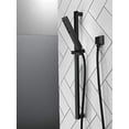 thumbnail image 3 of DELTA FAUCET 51567-BL H2Okinetic Single Setting Slide Bar Hand Shower Handshower, Matte Black, 3 of 3