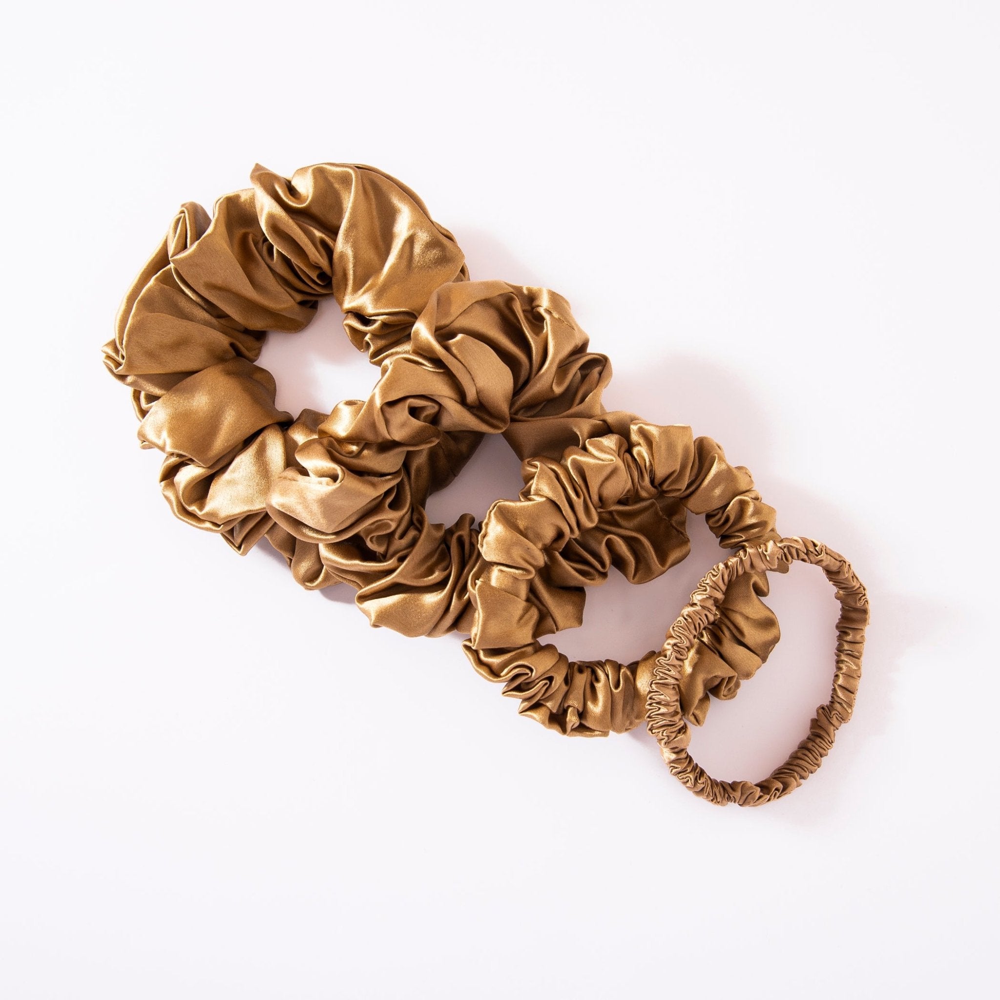 22 Momme Luxury Silk Scrunchies Set 4-Pack