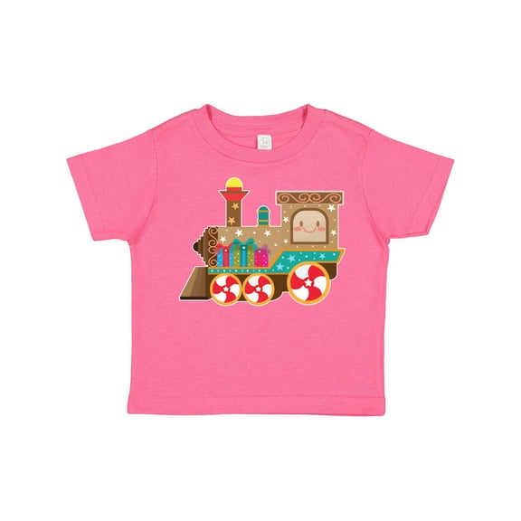Inktastic Christmas Train Boys or Girls Toddler T-Shirt