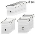 thumbnail image 3 of 15PCS Cordon Sac de Rangement Réutilisable Produire Sacs d'Emballage pour Bijoux, 3 of 9