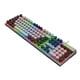 thumbnail image 5 of mecánico para juegos, 104 teclas, función multimedia con retroiluminación LED RGB USB con cable, Plug para PC, computadora, gris negro CUTICAT Teclado para juegos, 5 of 7