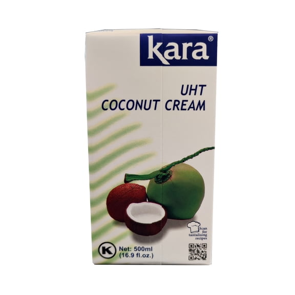 Kara Dairy-Free, Gluten-Free, Vegan-Friendly, UHT Coconut Cream, 16.9 fl oz