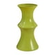 thumbnail image 2 of Jarrón de plástico blanco y verde de estilo moderno | Jarrón decorativo ligero y duradero para estantería, repisa, chimenea, mesa de centro, sala de estar, dormitorio, oficina., 2 of 6