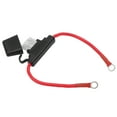 thumbnail image 3 of 8AWG Fuse Holder, Melting Resistance Circuits Protection 30cm/11.8in PVC+Copper Fuse Holder  For 12-24V Vehicle Ship, 3 of 8