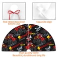 thumbnail image 4 of Yiaed Monster Truck Print Christmas Tree Skirt , Tree SkirtsTree Mat for Christmas Winter Holiday Indoor Decorations-48", 4 of 7