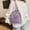 Purple, variant on BVCL Mini Gym Bag Small Sport Bag Adjustable Duffle Bag Detachable Strap Gym Tote For Men Women Portable Shoulder Fitness Bag For Travel Sports