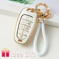 thumbnail image 5 of LAICAIW Compatible for Hyundai Key Fob Cover with Keychain Lanyard, Key Fob Protector Shell Compatible with 2019 2020 2021 Hyundai Sonata Nexo 2022 Hyundai Tucson Keyless Entry Smart Key Case, 5 of 5