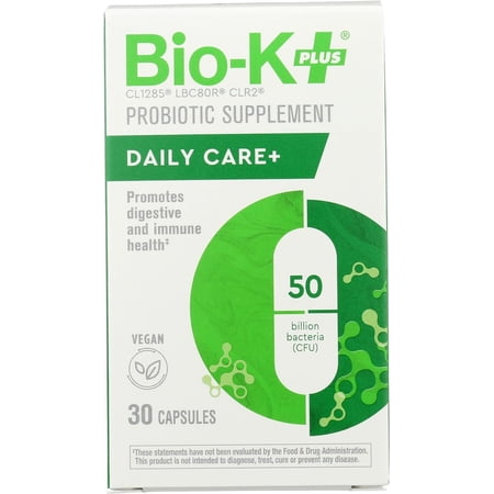 (Pack Of 2) Bio K Probiotic Daily 50 Billion 30 Capsules