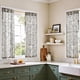 thumbnail image 2 of Cortinas de Ventana Jinchan Floral de 45 cm de Lino para Cocina - 2 Paneles, 2 of 8