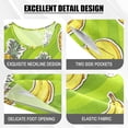 thumbnail image 4 of Banana and Pineapple Pattern Summer Pajama Set Soft Cotton Short Sleeve Sleepwear 2PCS Pajama Sets Breathable Lounge Set Size 12Y, 4 of 7
