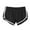 Black, variant on JIKNTTR Women's Shorts Sport Running Shorts Women's Yoga Dance Short Pants Sport Shorts Summer Athletic Cycling Hiking Sports Shorts Lightweigh Hiking Short