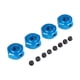 thumbnail image 4 of Conector hexagonal de metal RC, accesorios de bricolaje, piezas de repuesto para coche RC, fácil de instalar, cubo de rueda hexagonal Azul, 4 of 7
