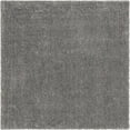 thumbnail image 1 of Unique Loom Solo Solid Plush Kids Modern Rug 5' x 5' Square Gray, 1 of 1