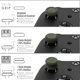 thumbnail image 5 of Juego de Agarre para Pulgar Convexos yuxing CQC StarFld Gray 2 pares, 5 of 5