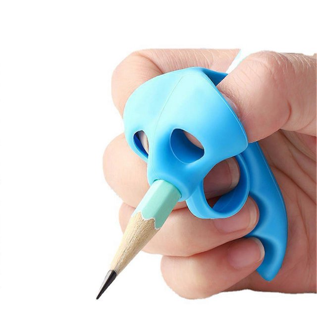 10pcs Silicone Pencil Holder Training Pen Holding Posture Correction Tools for Kids Learn to Write