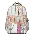 thumbnail image 3 of Pioneer Flower Backpack for School,Cute School Bag,Schoolbag with Adjustable Shoulder Straps & Padded Back,16.9 Inch, 3 of 5