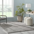 thumbnail image 4 of Well Woven Baldwin Owen Modern Striped Dark Grey Soft 7'10" x 9'10" Area Rug, 4 of 7