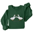 thumbnail image 3 of Chandail à Capuche Imprimé pour Femmes, Manches Longues, Col Rond, Mode Décontractée, Veste de Jogging à Fermeture Éclair Complète, Confortables, Grande Taille, 3 of 4