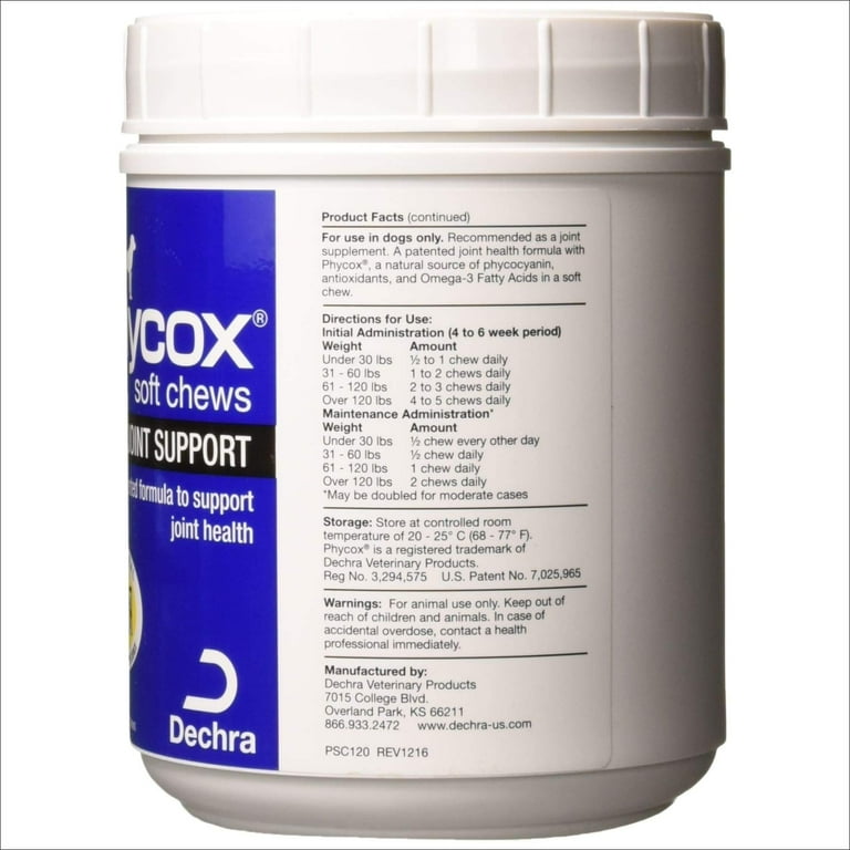 Phycox soft sale chews